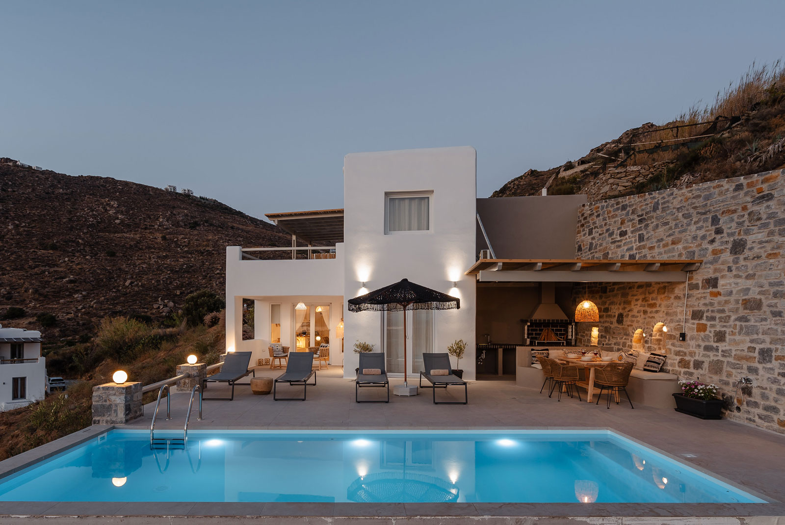 Pleiades villas Naxos 