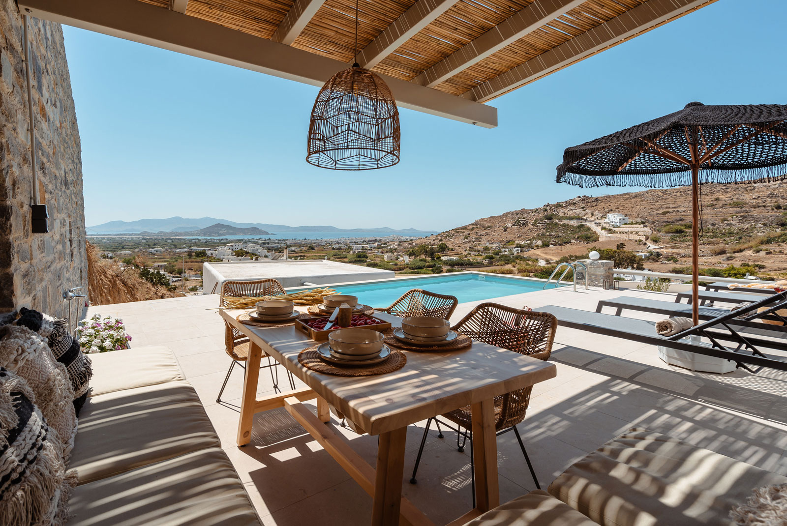 Pleiades villas Naxos 