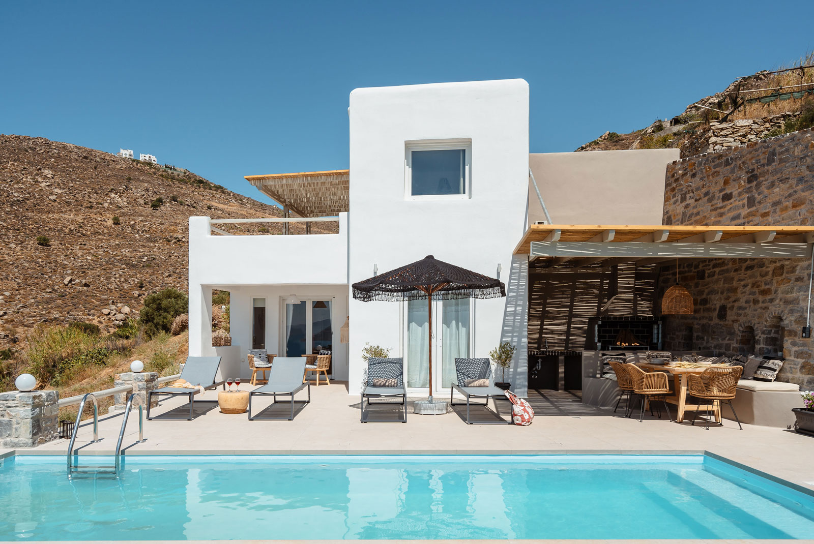 Pleiades villas Naxos 