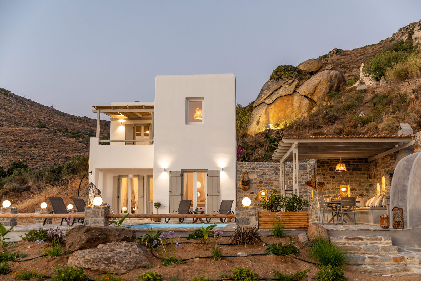 Pleiades villas Naxos 