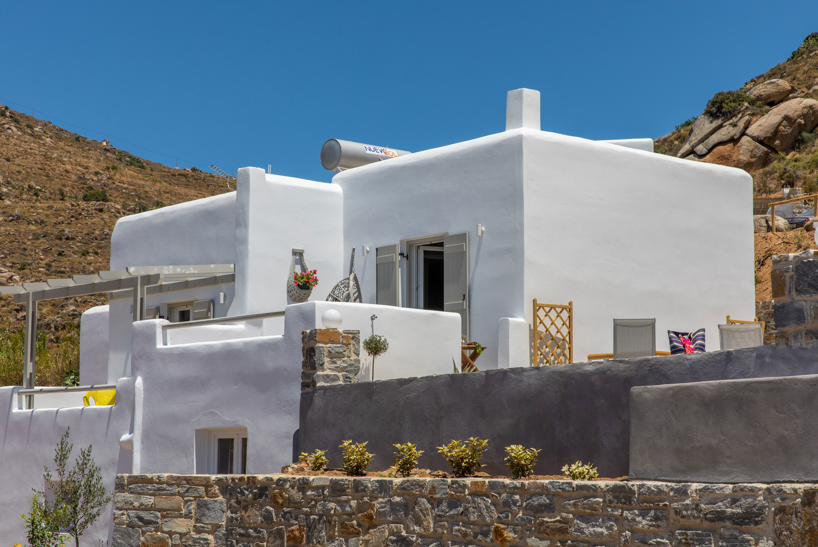 Pleiades villas Naxos 